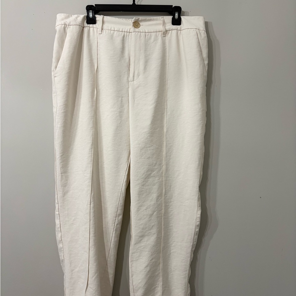 a new day Women's Cream Trousers